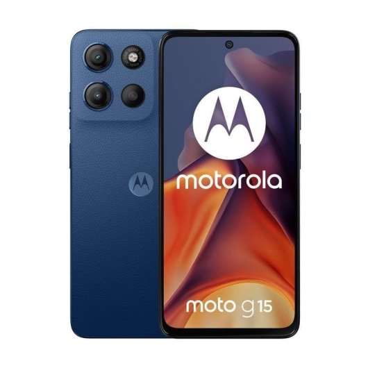 Motorola Moto G15 4G 8GB 256GB 6.72" Marineblau