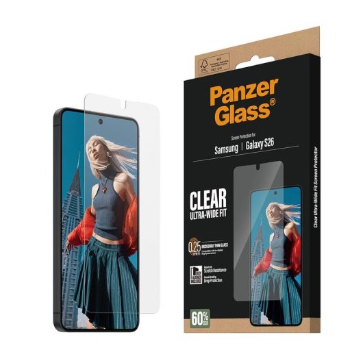 Protector de écran PanzerGlass Samsung Galaxy S26 Ultra-Wide Fit EasyAligner