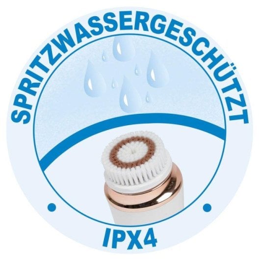 Cepillo de Limpieza Facial ProfiCare 330810 con 2 Cabezales y Resistencia IPX4