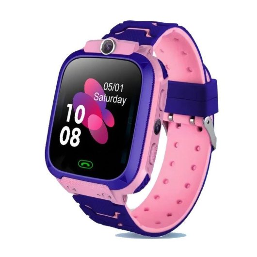 Klack Pack 2 Smartwatch Infantil GPS Botón SOS Cámara HD Rosa Control Parental