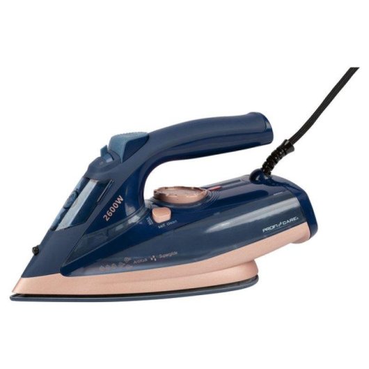 Plancha ProfiCare PC-DB 3126 2600W suela cerámica Superglide