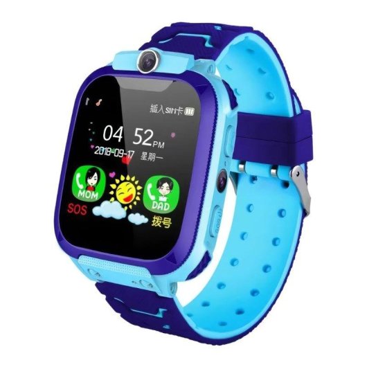 Klack Pack 2 Smartwatches GPS Botón SOS Cámara HD Azul Rosa Control Parental