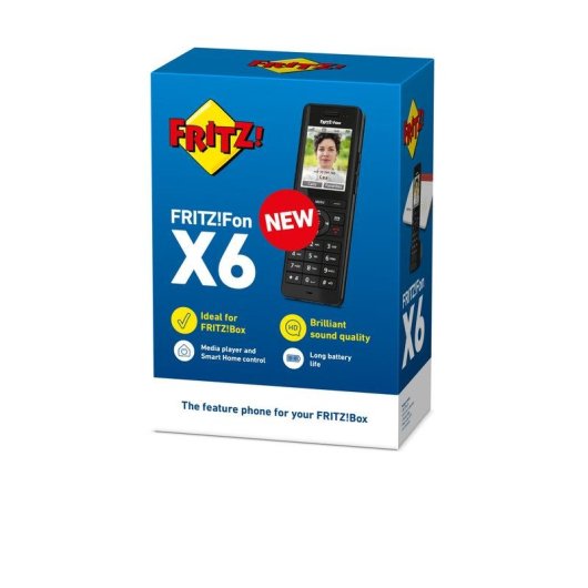 Teléfono DECT Fritz X6 Edition International Negro