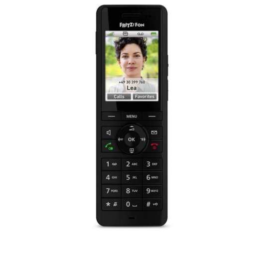 Teléfono DECT Fritz X6 Edition International Negro