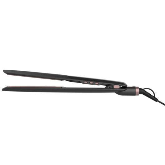 Plancha de Pelo Keratina Cecotec Lisse NanoSilk Essence Black 230ºC Autoapagado Bolsa de Viaje Negro