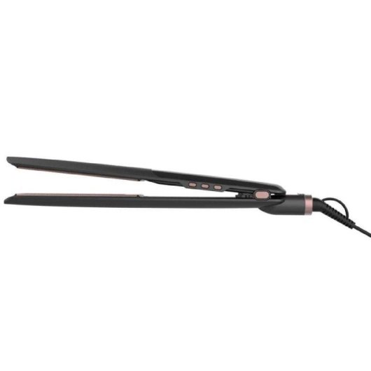 Plancha de Pelo Keratina Cecotec Lisse NanoSilk Essence Black 230ºC Autoapagado Bolsa de Viaje Negro