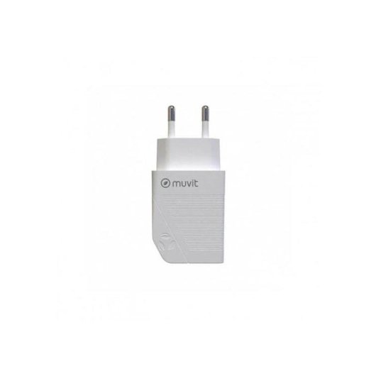 Adaptador de Corriente USB-C Muvit 20W Blanco