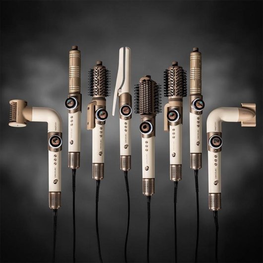 Multistyler AirGlisse 8in1 1400W Plasma Coanda 8 Accessoires Écran Digital Champagne