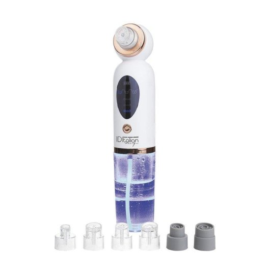 Limpiador de Poros Italian Design H2O PURIFYING BUBBLES con 6 cabezales y 3 niveles de succión