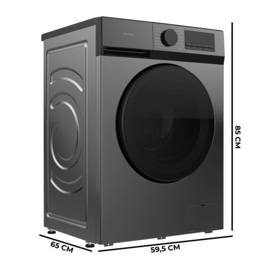 Lavadora Bolero DressCode 12450 Inverter Steel Carga Frontal 12 kg 1400 rpm A-20% Inox