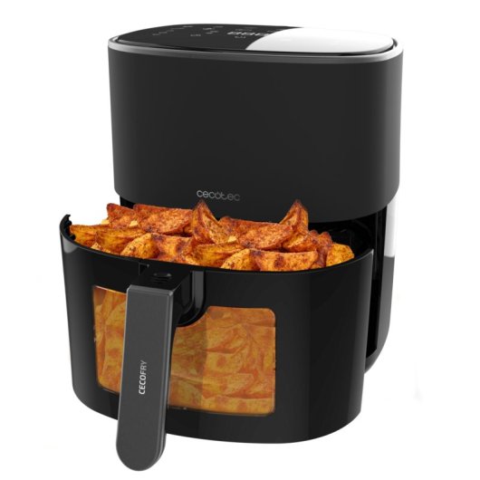 Friggitrice ad Aria Cecotec Cecofry Fantastik Window 6,5L 1700W con Finestra 12 Programmi