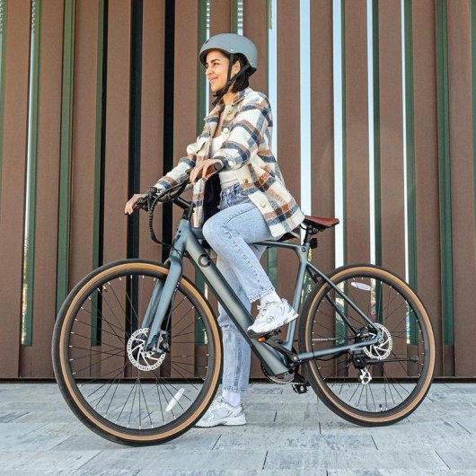 Bicicleta Eléctrica Sprint Silver 28" 70 km Autonomía Shimano Altus 8v