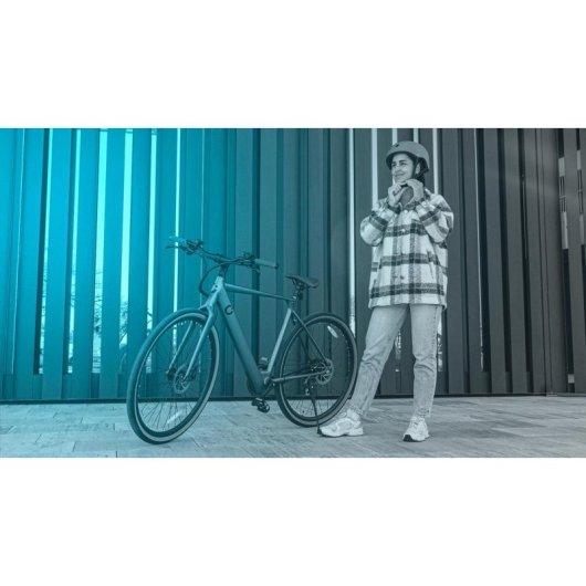 Bicicleta Eléctrica Sprint Silver 28" 70 km Autonomía Shimano Altus 8v