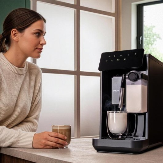 Cremmaet Kaffeevollautomat 2L 19 Bar mit 240ml Milchbehälter