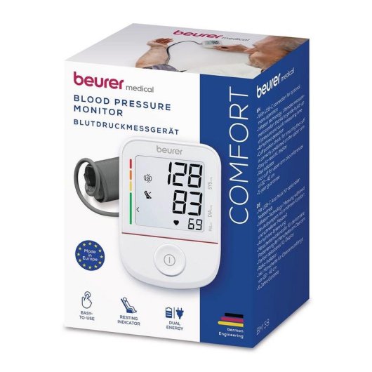 Tensiómetro de Brazo Beurer BM-38 con Pantalla XL y Detección de Arritmia