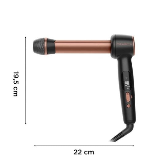 Rizador de Pelo Rowenta 3 en 1 Cerámico Barril Ajustable 27/32/38 mm 150-210 °C 4 Ajustes