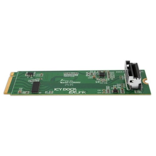 Adaptador ICY DOCK MB309A5 M.2 NVMe PCIe 5.0 a MCIO 4i con Redriver
