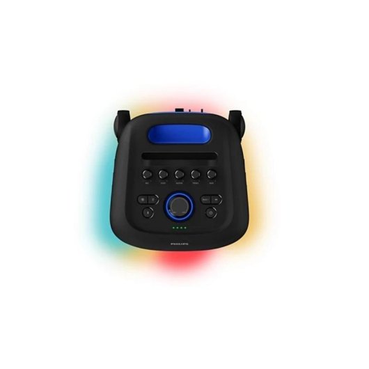 Colunas Philips Party sem fios 100W com Bluetooth 5.4 e luzes LED RGB