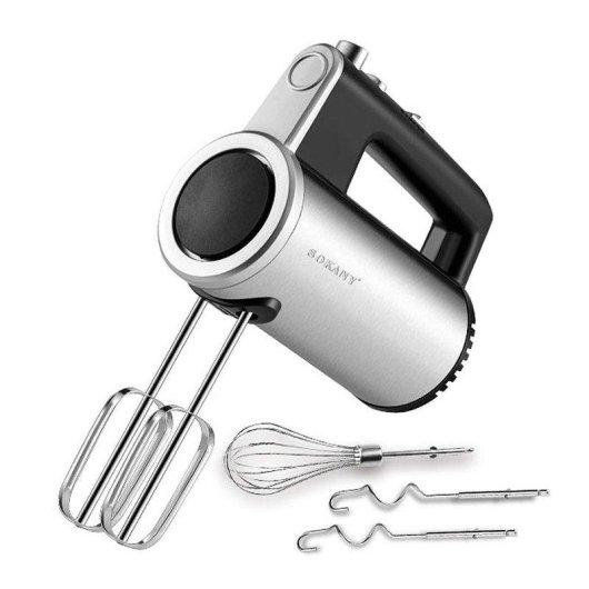 Batidora de mano Dam Electronics Doble Varilla 800W 5 velocidades