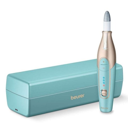 Set per Manicure e Pedicure Beurer 3 Velocità 10 Accessori Zaffiro