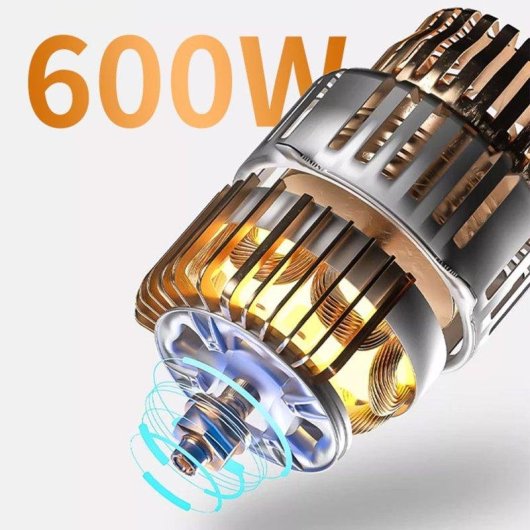 Batidora de mano Dam Electronics 600W con dos velocidades y brazo inoxidable