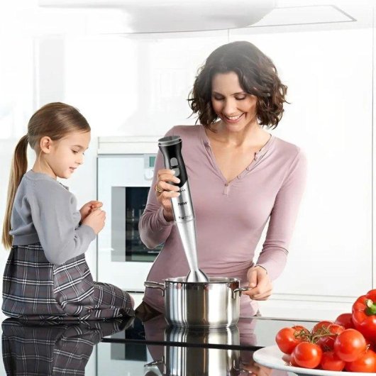 Batidora de mano Dam Electronics 700W con dos velocidades y diseño ergonómico