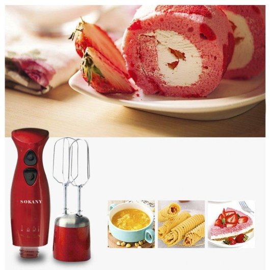 Batidora Robot De Cocina De Mano Dam Electronics 9 Em 1 700W Multi Função