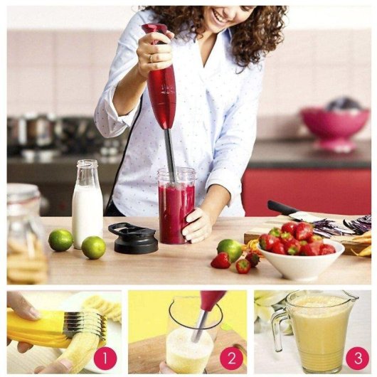 Batidora Robot De Cocina De Mano Dam Electronics 9 Em 1 700W Multi Função