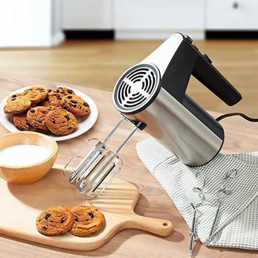 Doble batidora de mano Dam Electronics 300W 5 velocidades turbo