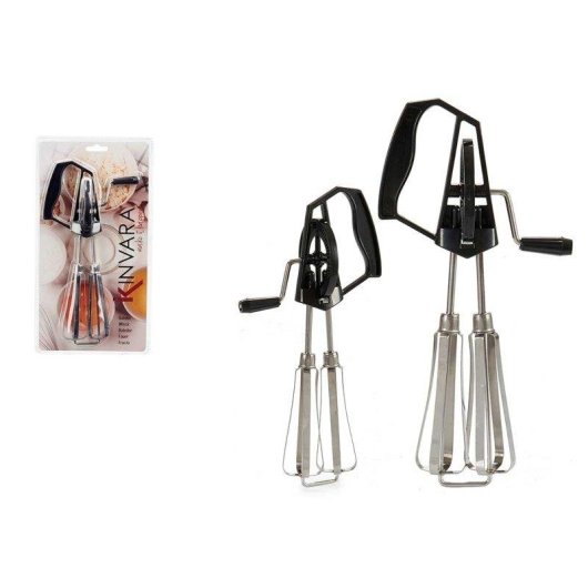 Batedor Duas Varillas Dam Electronics Mango Preto