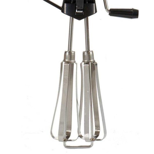 Batedor Duas Varillas Dam Electronics Mango Preto