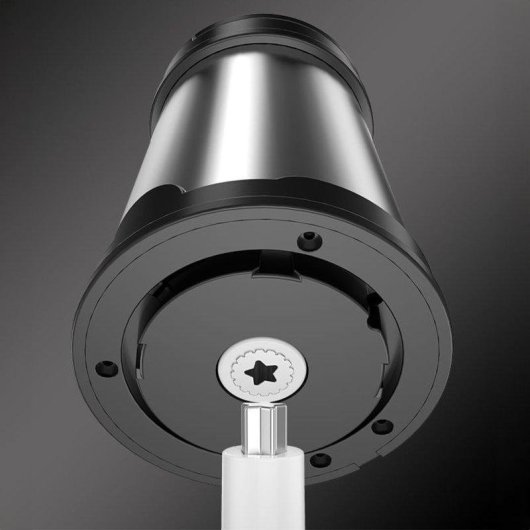 Picadora de alimentos eléctrica Dam Electronics con motor de cobre 300W y vaso de cristal 2 L