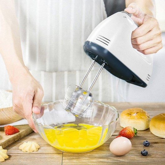 Batidora de mano doble Dam Electronics 260W 7 velocidades turbo