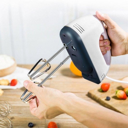 Batidora de mano doble Dam Electronics 260W 7 velocidades turbo