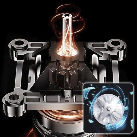 Batidora de vaso Dam Electronics 2L 4300W 6 cuchillas inox pica hielo