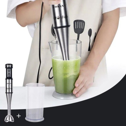 Batidora de mano Dam Electronics 4 en 1 700W doble control velocidad