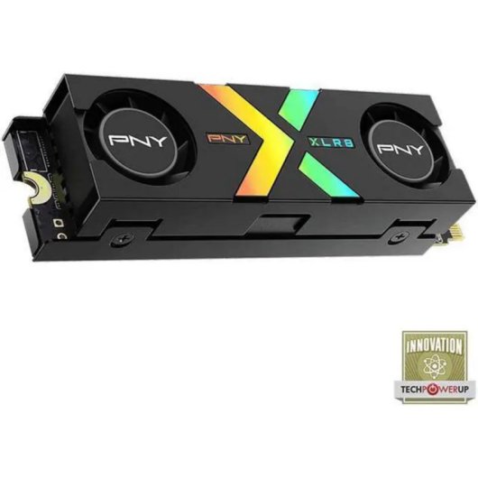 Disco Duro PNY CS3150 1TB SSD M.2 PCIe Gen5 11500MB/s RGB y Ventilación