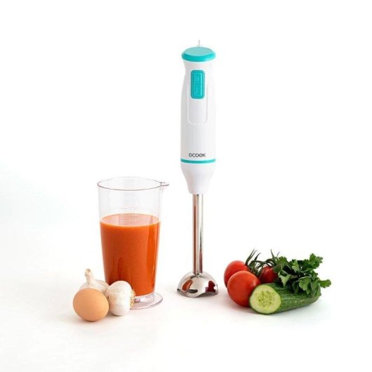 Batidora de Mano Dcook Gallery 600W con Vaso Medidor Blanco