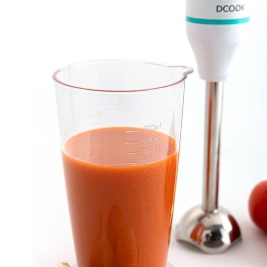 Batidora de Mano Dcook Gallery 600W con Vaso Medidor Blanco