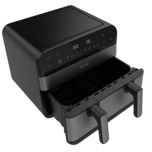 Freidora de Aire Cecotec Cecofry Advance 9000 Full Inox 9L 2800W Doble Cubeta Sync