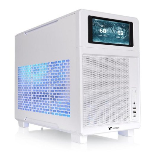 Carcasa Thermaltake TR200 WS Mini-ITX micro ATX Blanco