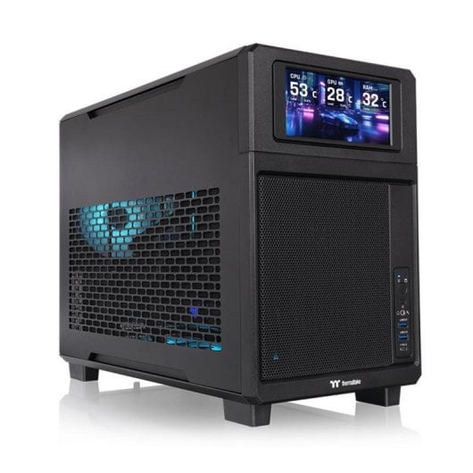 Carcasa de ordenador Thermaltake TR200 WS Negro Mini-ITX micro ATX
