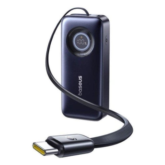 Power Bank Baseus EnerCore CR11 20000mAh 67W Retrattile Cosmic Black