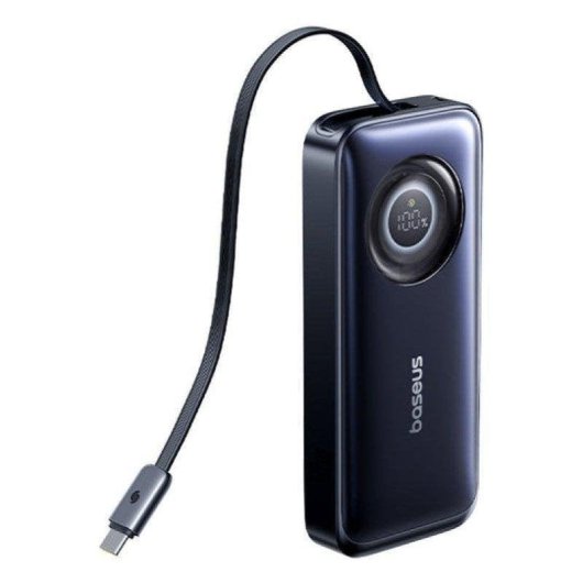 Power Bank Baseus EnerCore CR11 20000mAh 67W Retrattile Cosmic Black