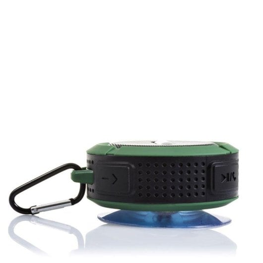 Coluna Bluetooth Circular Dam Electronics Resistente à Água com Ventosa C6