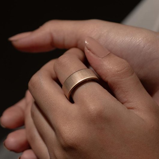 Anello intelligente Ultrahuman Ring AIR Taglia 13 Bluetooth 5.0 IPX7 Autonomia 6 giorni Android/iOS Oro rosa