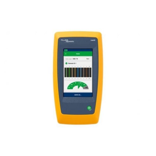 Verificador PoE Fluke LIQ-KIT com ecrã e bateria 6400 mAh