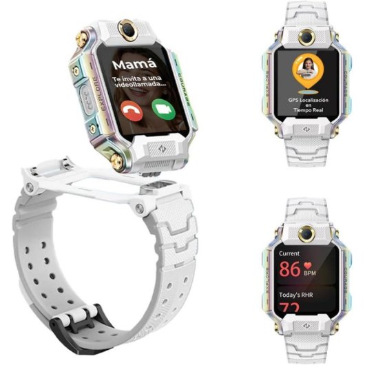 imoo 2026X10WHITE Bluetooth 44mm Digitale Bianco Taglia Unica Resistente Acqua