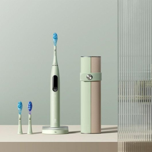 Cepillo de Dientes Oscilante Oclean C01000750 3 Modos 3 Cabezales Temporizador Estuche