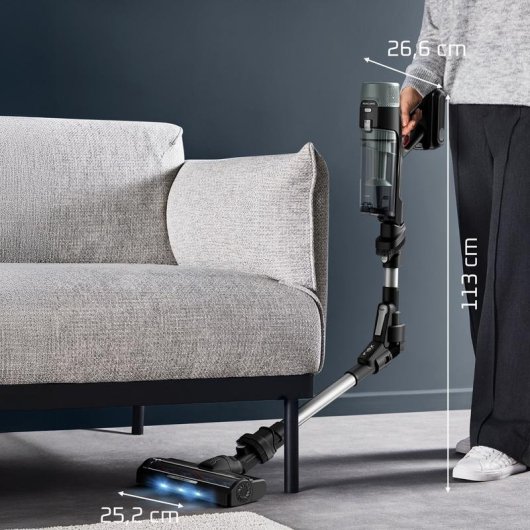 Aspirateur sans Fil Rowenta X-Force Flex 10.80 Allergy 300W 60 min Vert Noir
